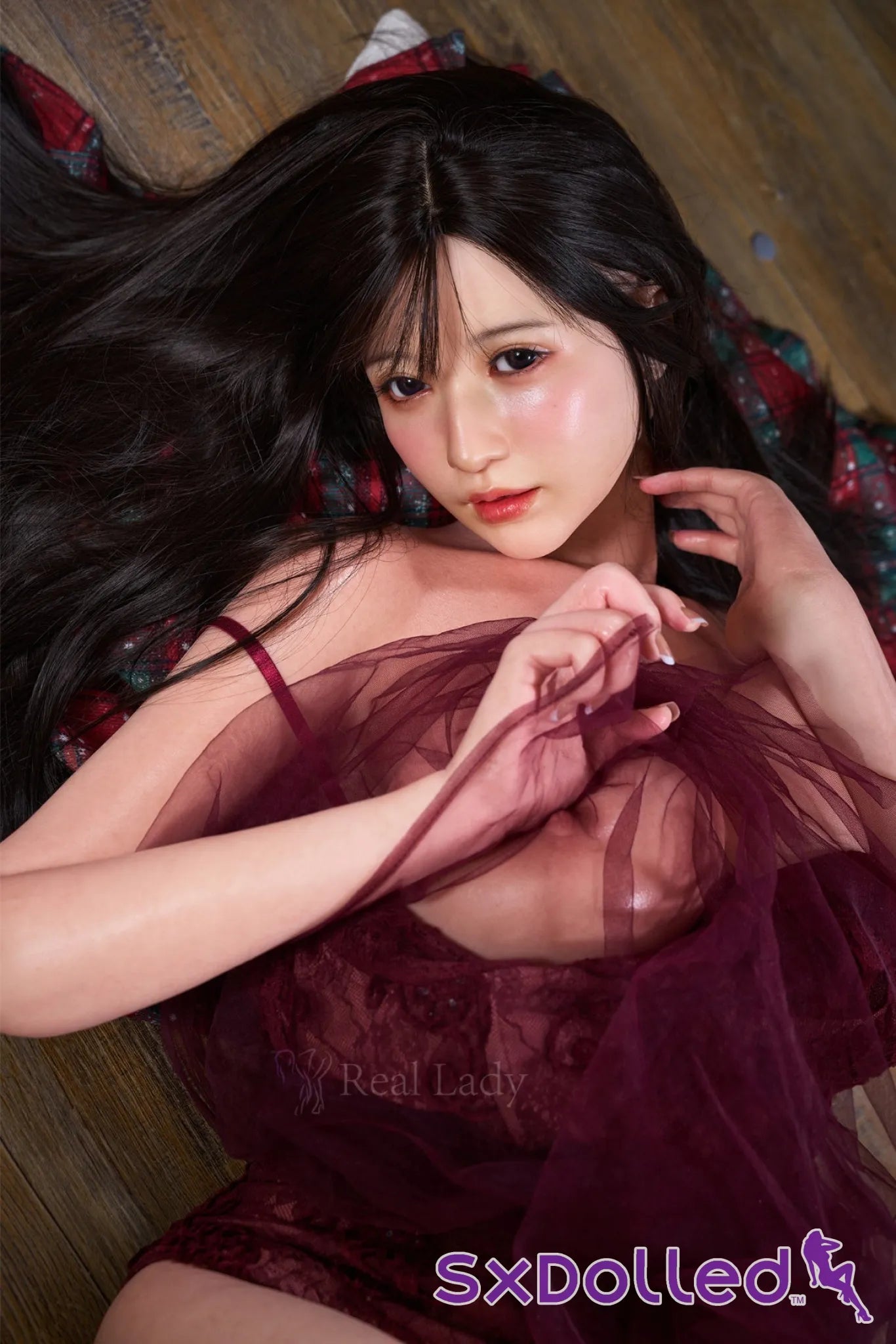 Emilia B (J-Cup) (159cm) | Asian Sugar Siren Sex Doll | Real Lady - J-Cup / 159cm / Brunette - Sex Doll