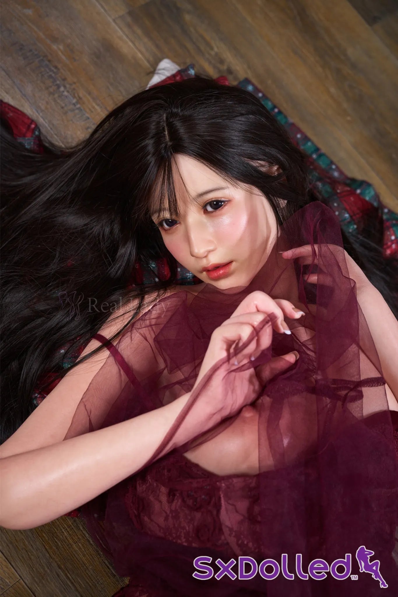 Emilia B (J-Cup) (159cm) | Asian Sugar Siren Sex Doll | Real Lady - J-Cup / 159cm / Brunette - Sex Doll