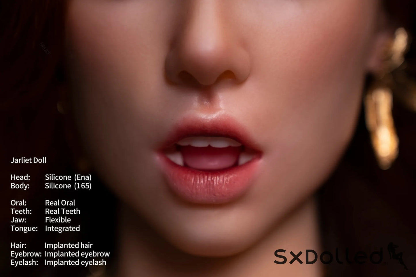 Ena A (F-Cup) (165cm) | Tan Caucasian Brunette Sex Doll | Jarliet F-Cup / 165cm / Brunette Sex Doll