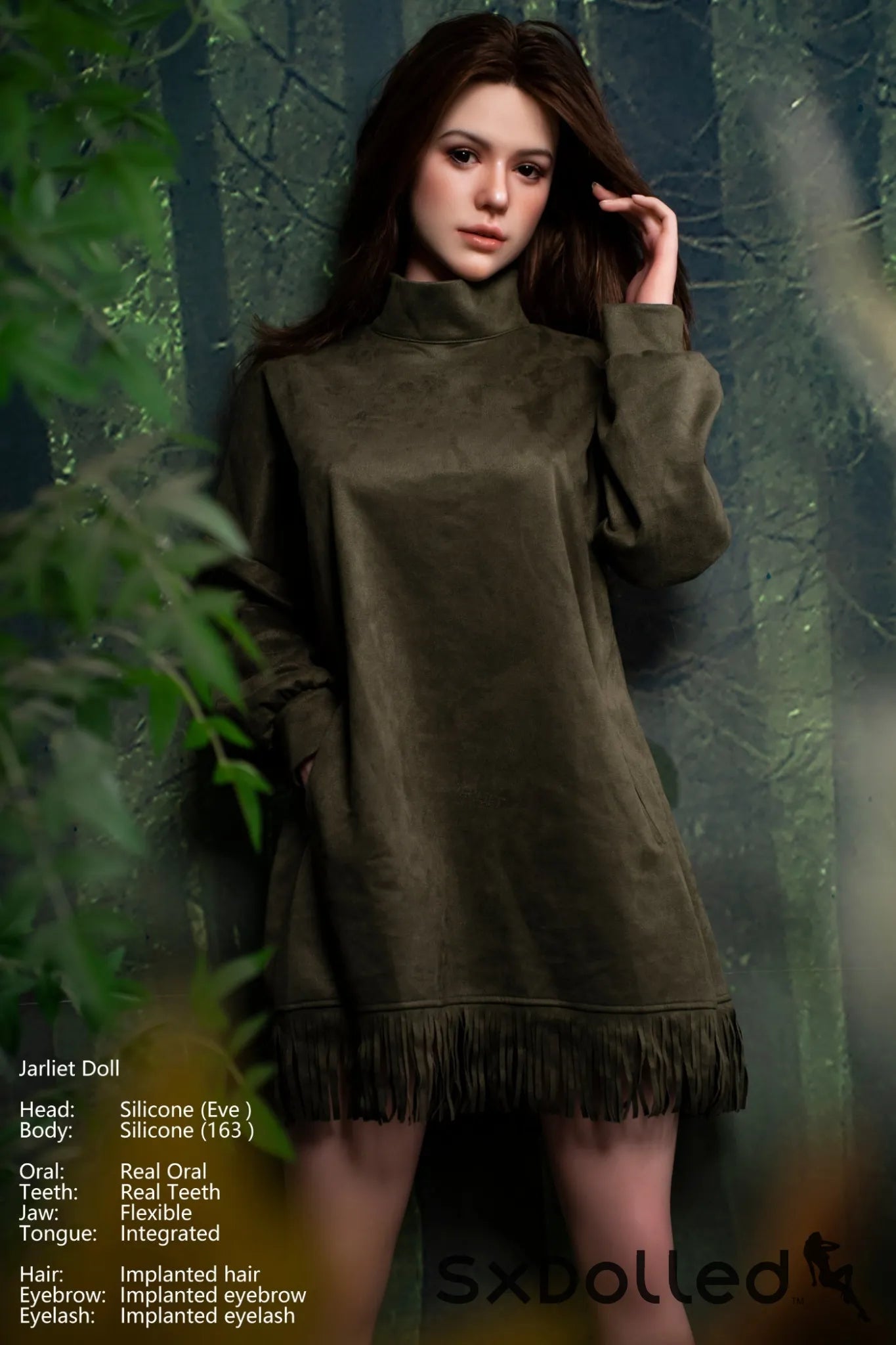 Ena A (I-Cup) (163cm) | Brunette Tan Caucasian Sex Doll | Jarliet I-Cup / 163cm / Brunette Sex Doll