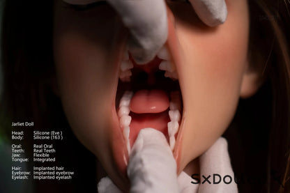 Ena A (I-Cup) (163cm) | Brunette Tan Caucasian Sex Doll | Jarliet I-Cup / 163cm / Brunette Sex Doll