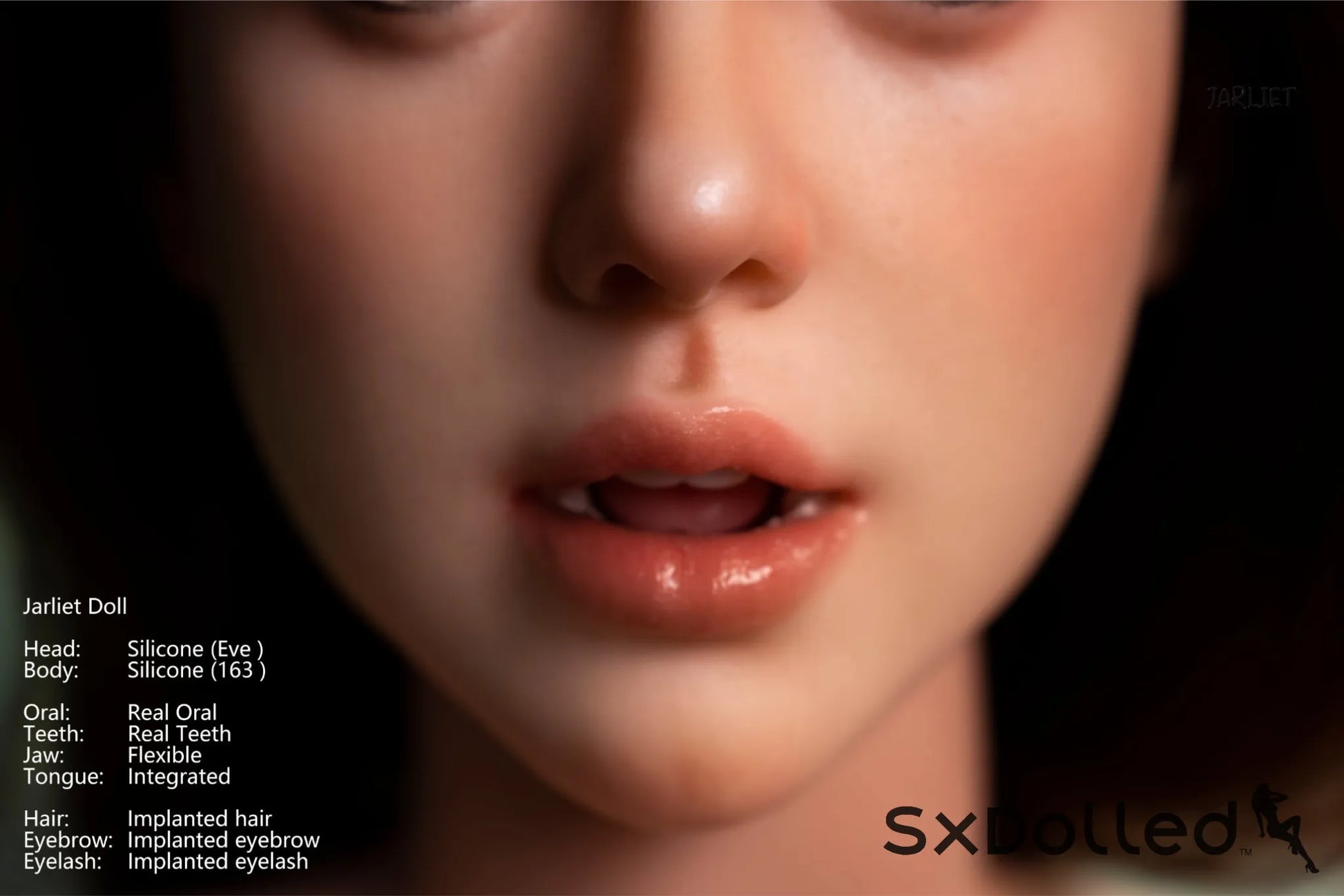Ena A (I-Cup) (163cm) | Brunette Tan Caucasian Sex Doll | Jarliet I-Cup / 163cm / Brunette Sex Doll