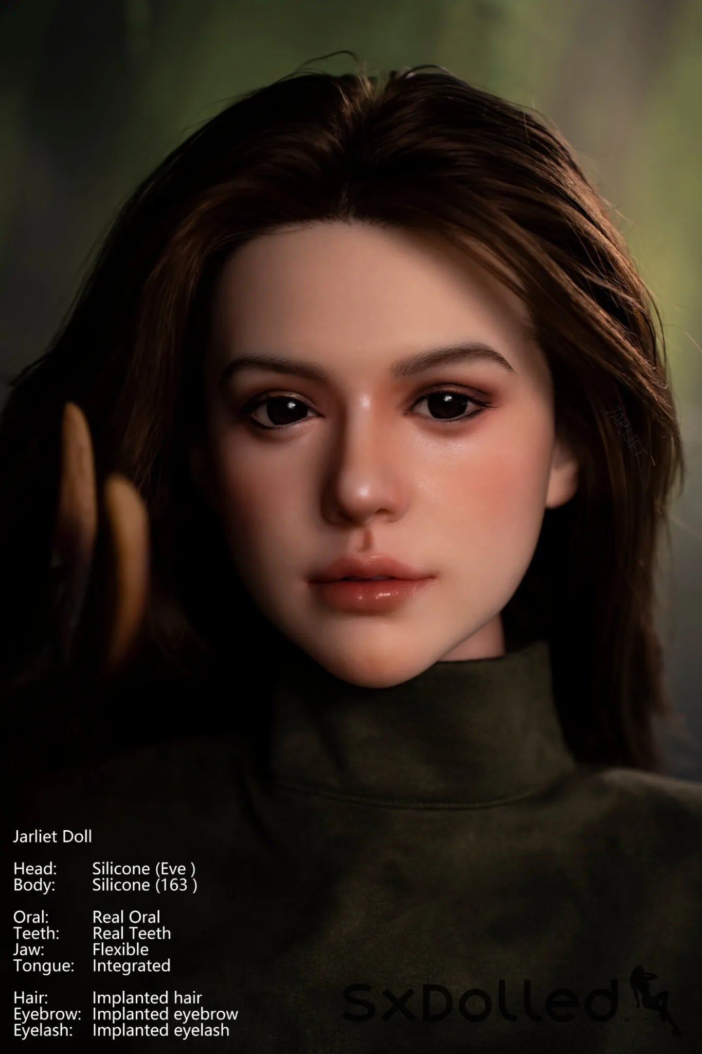 Ena A (I-Cup) (163cm) | Brunette Tan Caucasian Sex Doll | Jarliet I-Cup / 163cm / Brunette Sex Doll