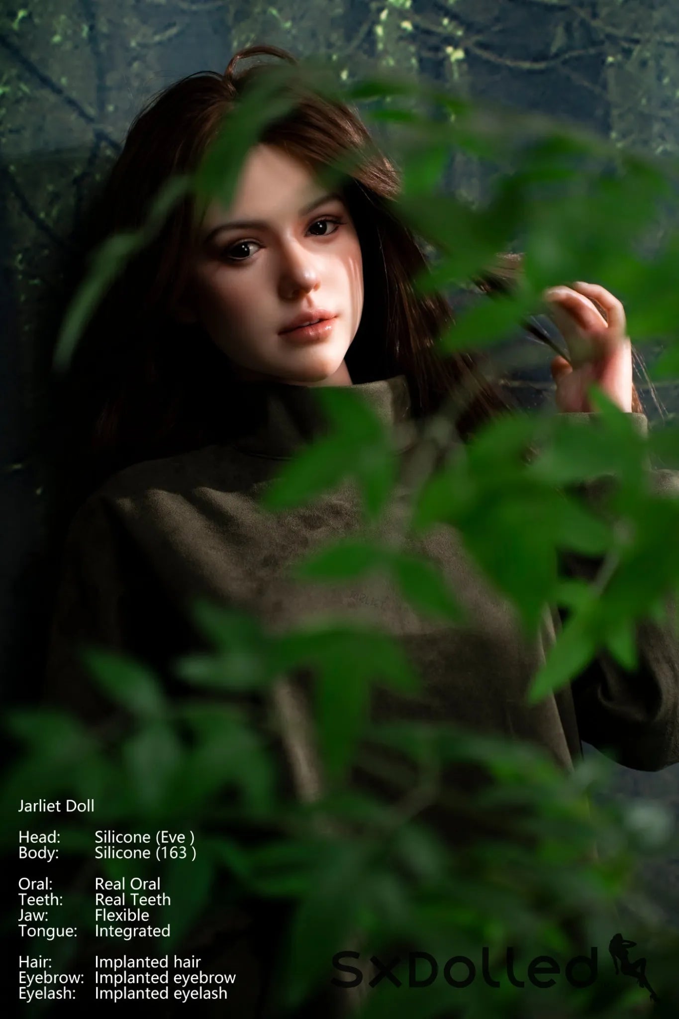 Ena A (I-Cup) (163cm) | Brunette Tan Caucasian Sex Doll | Jarliet I-Cup / 163cm / Brunette Sex Doll