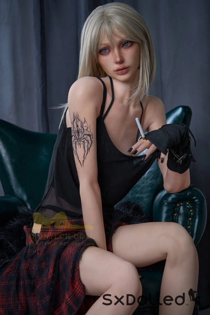 Esme A (A-Cup) (161cm) | Slim Asian Petite Sex Doll | Irontech Doll A-Cup / 161cm / Blonde Sex Doll
