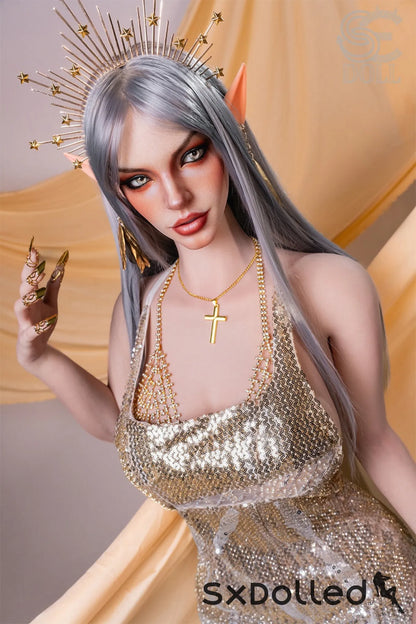 Evadora.A (E-Cup) (167cm) | Elf Goddess Sex Doll | SE Doll E-Cup / 167cm / Silver Sex Doll