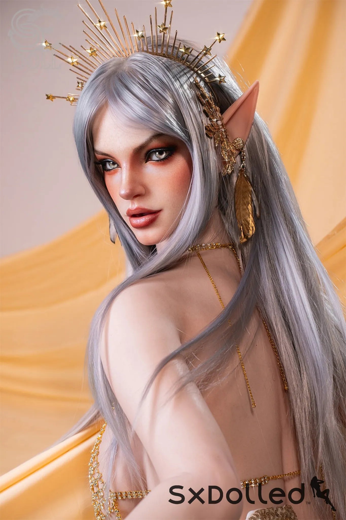 Evadora.A (E-Cup) (167cm) | Elf Goddess Sex Doll | SE Doll E-Cup / 167cm / Silver Sex Doll
