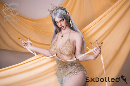 Evadora.A (E-Cup) (167cm) | Elf Goddess Sex Doll | SE Doll E-Cup / 167cm / Silver Sex Doll