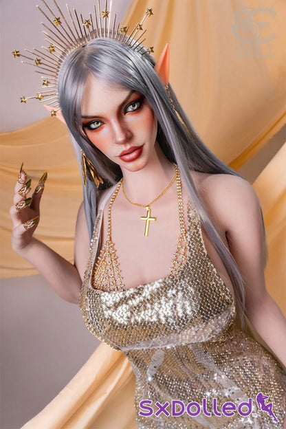 Evadora.A (E-Cup) (167cm) | Elf Goddess Sex Doll | SE Doll E-Cup / 167cm / Silver Sex Doll