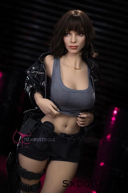 Eve A (F Cup) (159cm) | Brunette Mature Pear Sex Doll | Funwest Doll F Cup / 159cm / Brunette Sex Doll