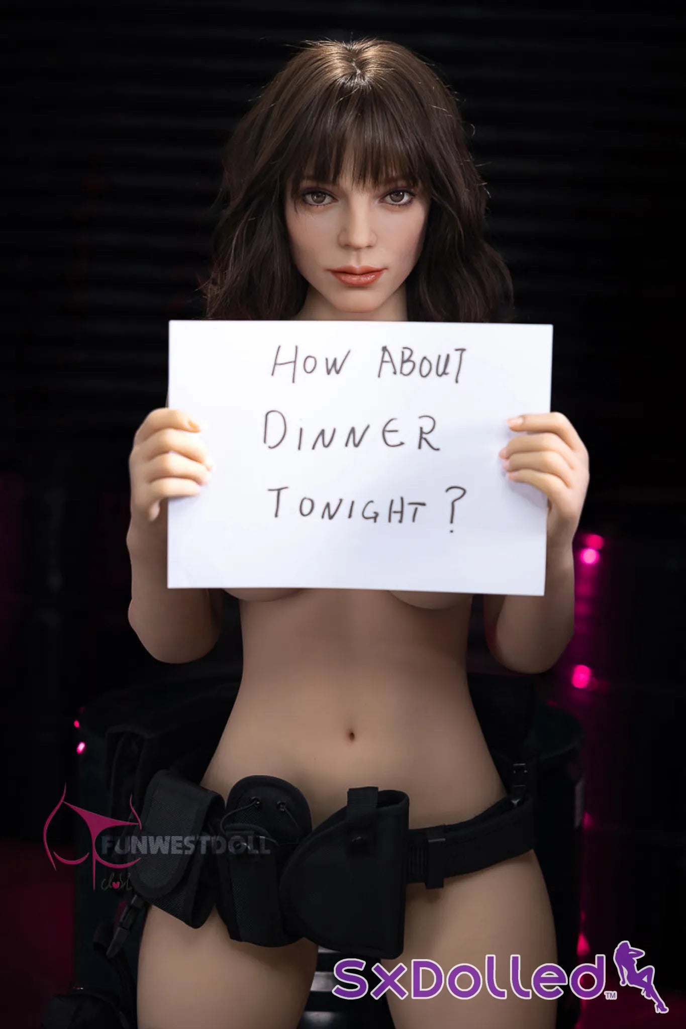 Eve A (F Cup) (159cm) | Brunette Mature Pear Sex Doll | Funwest Doll F Cup / 159cm / Brunette Sex Doll