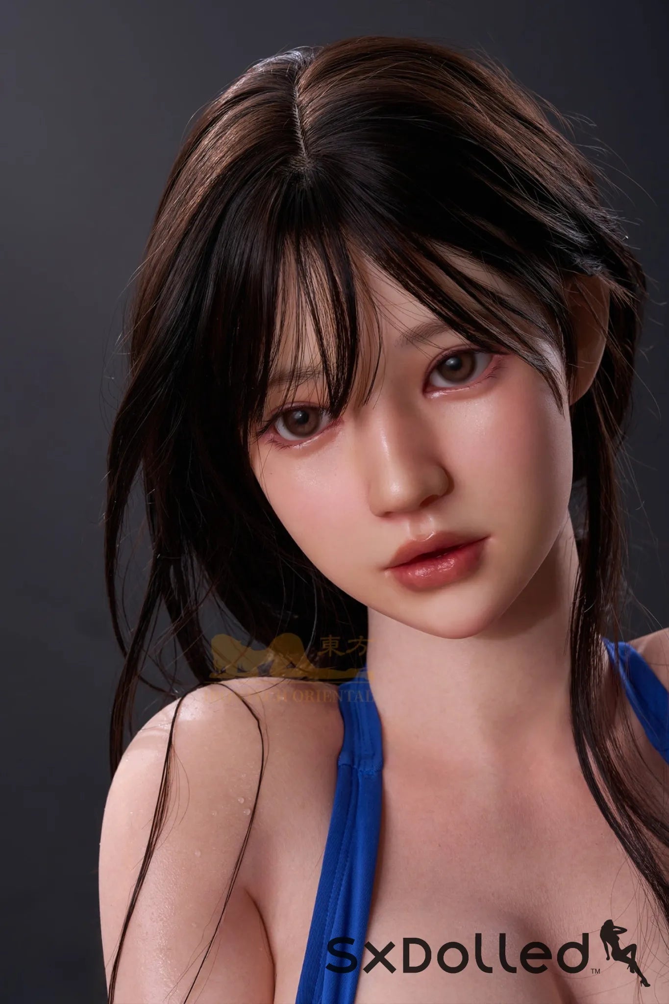 Evie E (H-Cup) (161cm) | Busty Thick Asian Sex Doll | Irontech Doll H-Cup / 161cm / Brunette Sex Doll