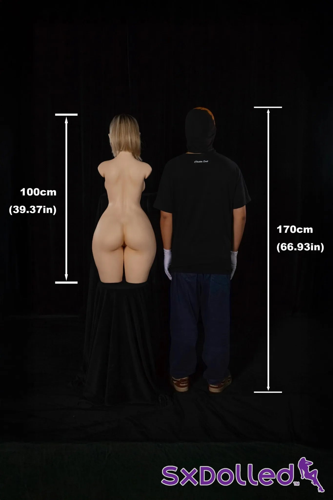 Eydis (E-Cup) (100cm) | Caucasian Sex Doll Torso | Climax Doll E-Cup / 100cm / Blonde Sex Torso