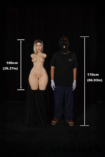 Eydis (E-Cup) (100cm) | Caucasian Sex Doll Torso | Climax Doll E-Cup / 100cm / Blonde Sex Torso