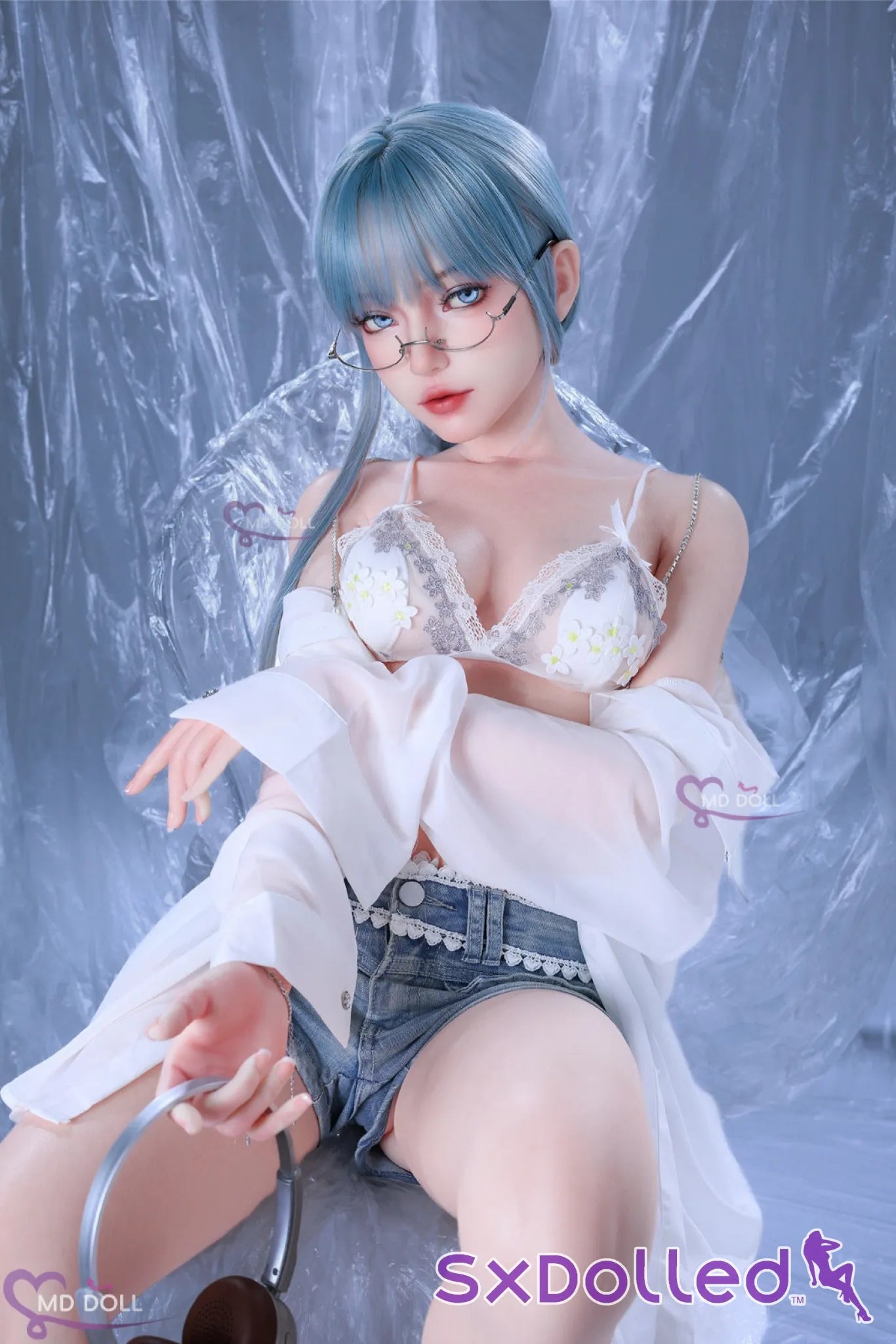 Faye A (A-Cup) (159cm) | Blue Eyed Asian Sex Doll | MD Doll - A-Cup / 159cm / Blue - Sex Doll