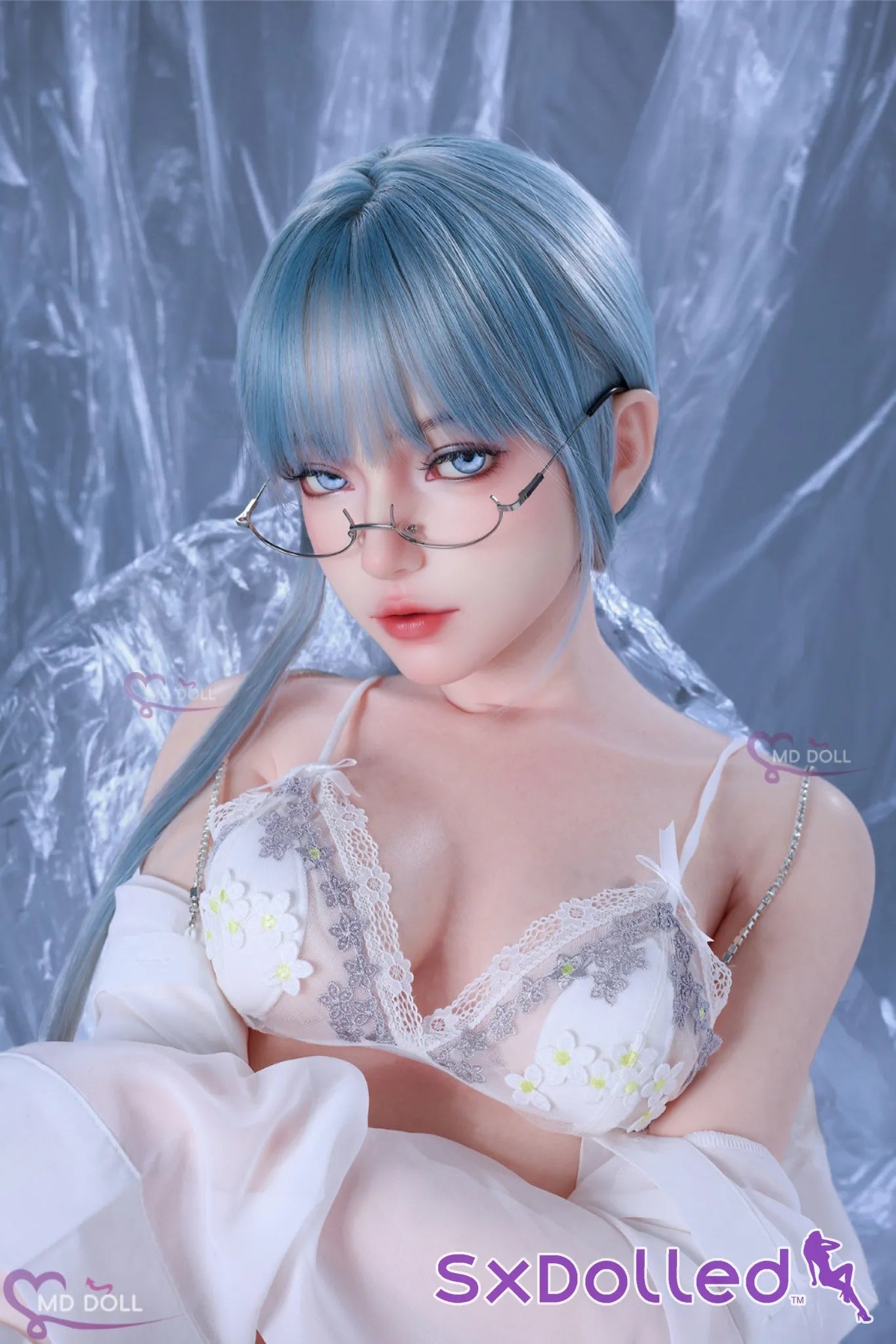Faye A (A-Cup) (159cm) | Blue Eyed Asian Sex Doll | MD Doll - A-Cup / 159cm / Blue - Sex Doll