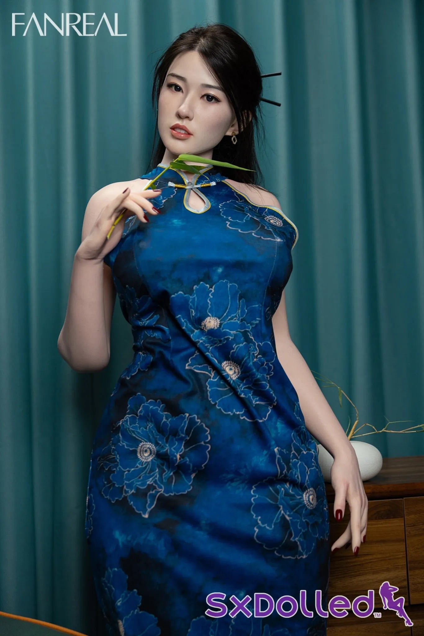Fei A (G-Cup) (170cm) | Ultra Realistic Asian Sex Doll | Fanreal G-Cup / 170cm / Black Sex Doll