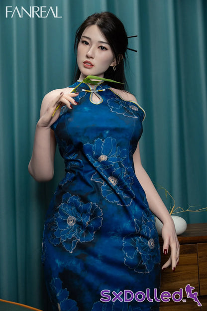 Fei A (G-Cup) (170cm) | Ultra Realistic Asian Sex Doll | Fanreal G-Cup / 170cm / Black Sex Doll