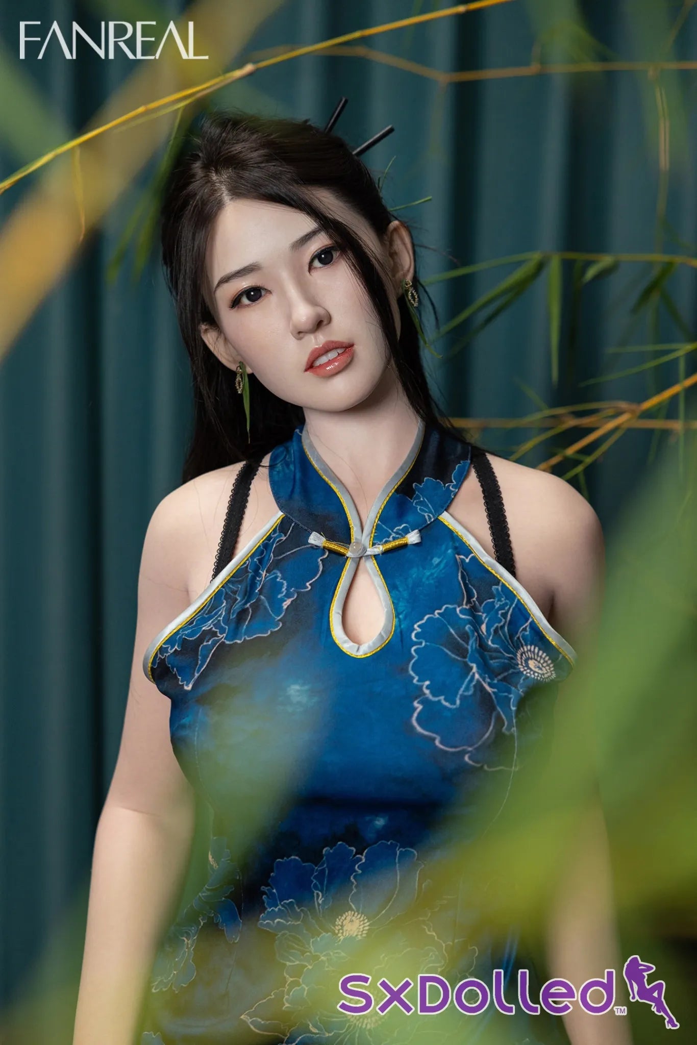 Fei A (G-Cup) (170cm) | Ultra Realistic Asian Sex Doll | Fanreal G-Cup / 170cm / Black Sex Doll