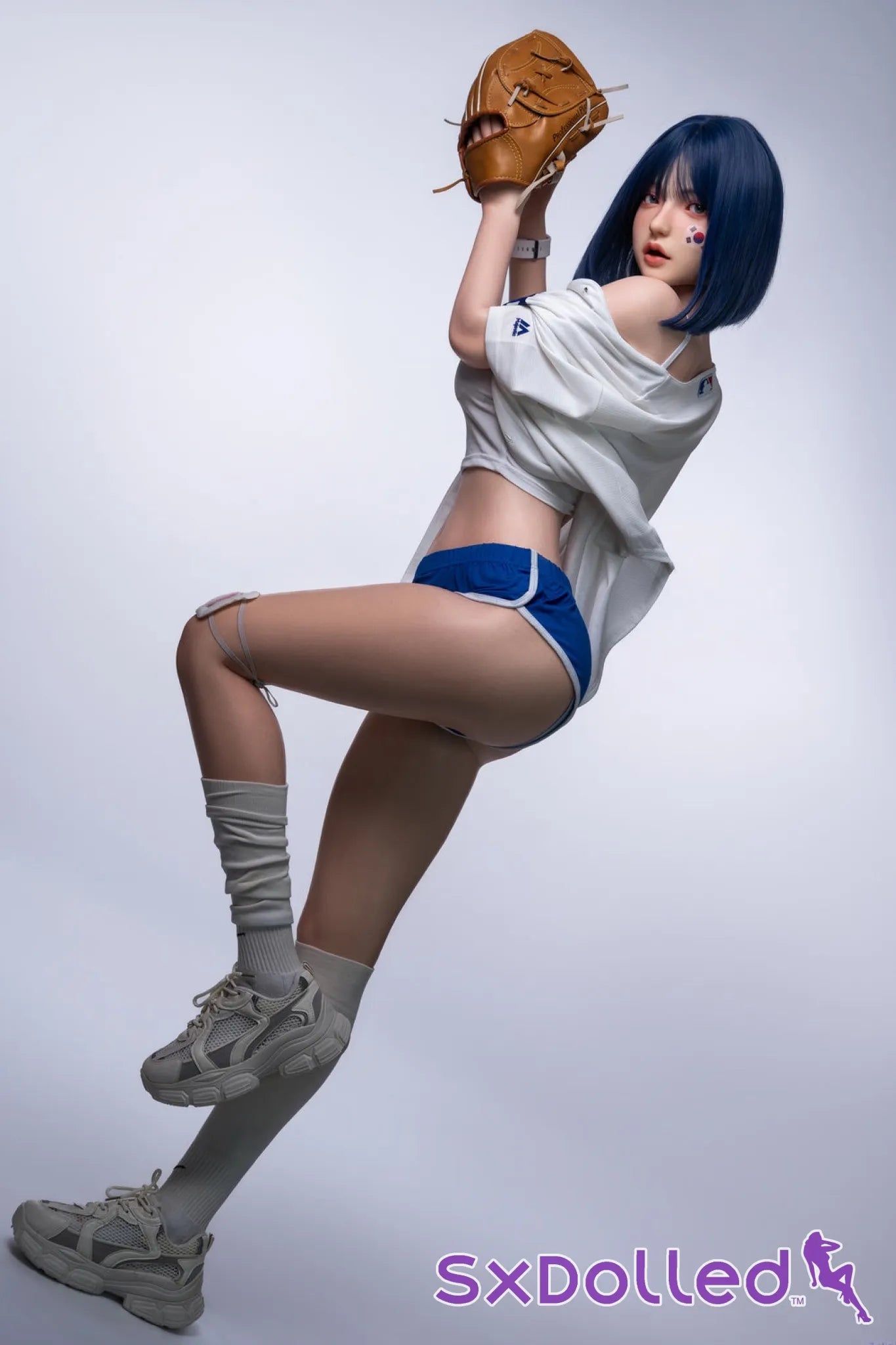 Fenessa (F-Cup) (158cm) | Blue Hair Korean Sex Doll | Orangein Doll F-Cup / 158cm / Blue Sex Doll