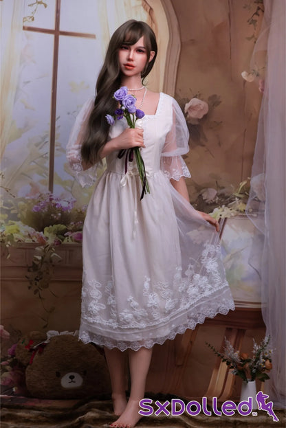 Finae (C-Cup) (160cm) | Brunete Flower Girl Sex Doll | Fire Doll - C-Cup / 160cm / Brunette - Sex Doll