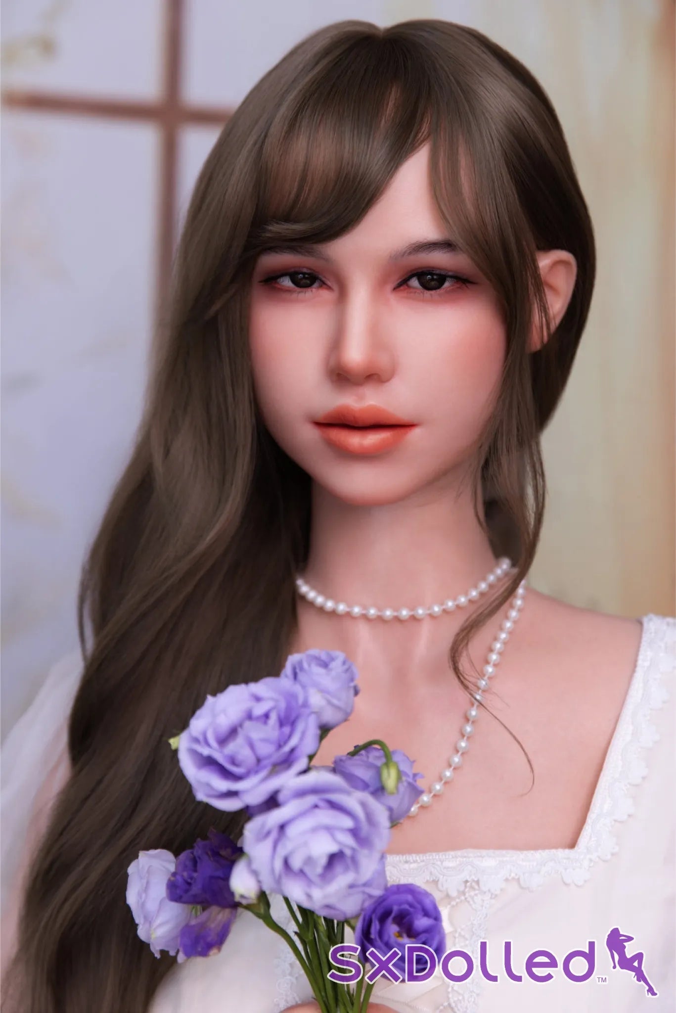 Finae (C-Cup) (160cm) | Brunete Flower Girl Sex Doll | Fire Doll - C-Cup / 160cm / Brunette - Sex Doll