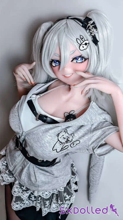 Flonine (L-Cup) (151cm) | Stocking Edge Sex Doll | Elsa Babe Doll - L-Cup / 151cm / Grey - Sex Doll