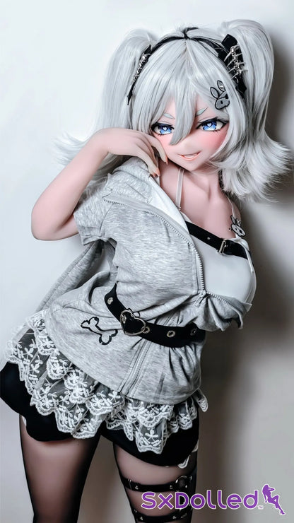 Flonine (L-Cup) (151cm) | Stocking Edge Sex Doll | Elsa Babe Doll - L-Cup / 151cm / Grey - Sex Doll