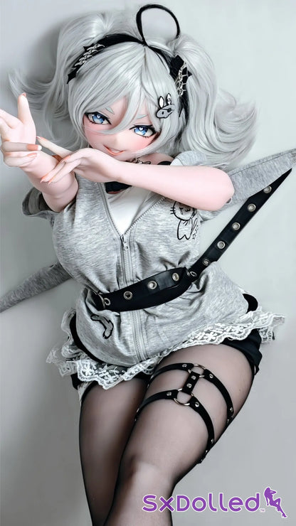 Flonine (L-Cup) (151cm) | Stocking Edge Sex Doll | Elsa Babe Doll - L-Cup / 151cm / Grey - Sex Doll