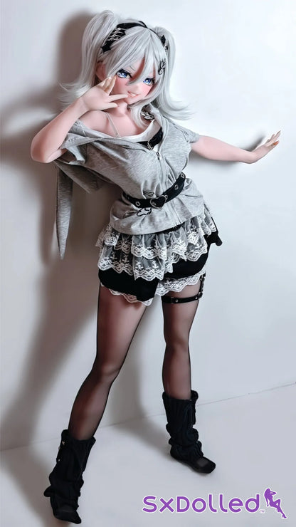 Flonine (L-Cup) (151cm) | Stocking Edge Sex Doll | Elsa Babe Doll - L-Cup / 151cm / Grey - Sex Doll