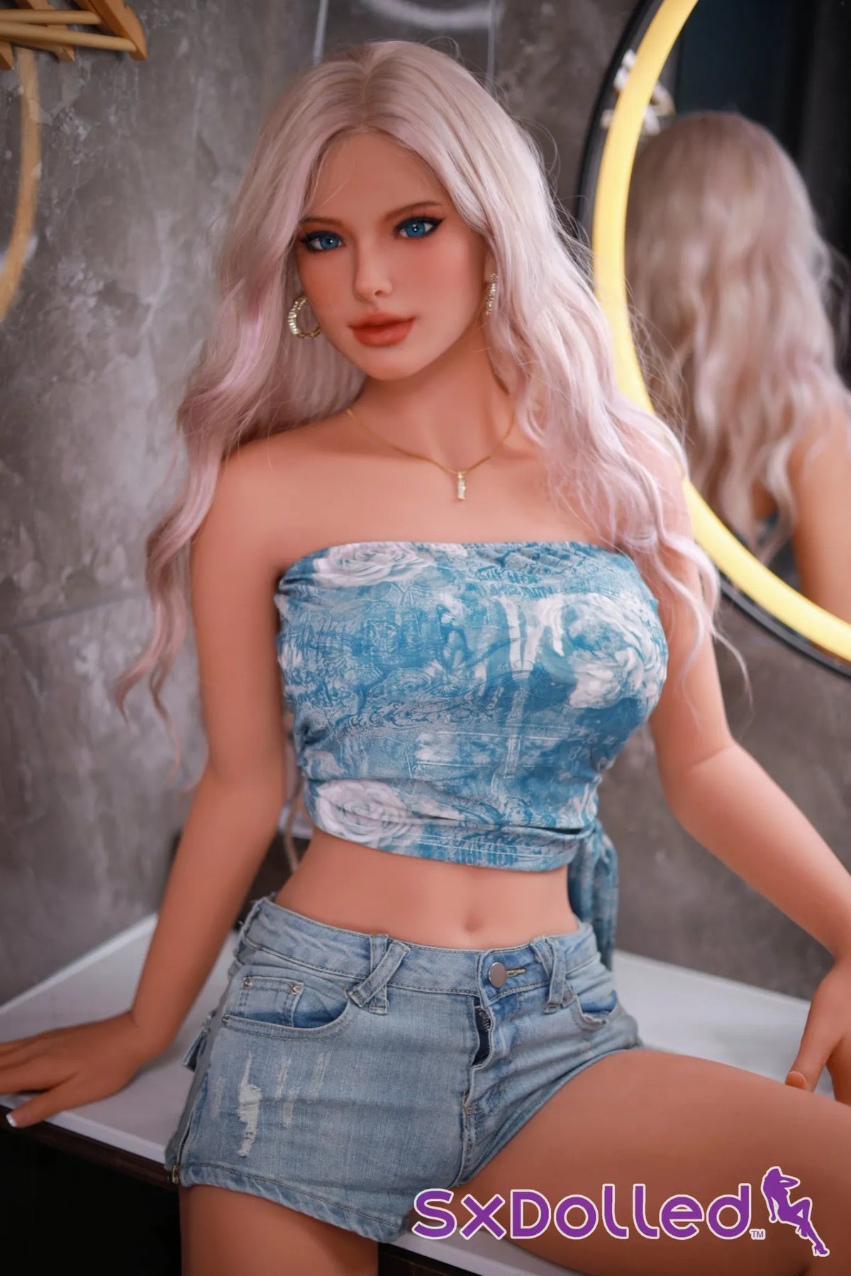 Flora C (C-Cup) (166cm) | Frosted Rose Princess Sex Doll | Fire Doll - C-Cup / 166cm / Blonde - Sex Doll