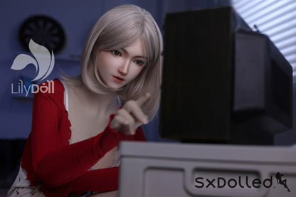 Freya A (F-Cup) (168cm) | Soft Face Short Hair Sex Doll | Lily Doll F-Cup / 168cm / Grey Sex Doll