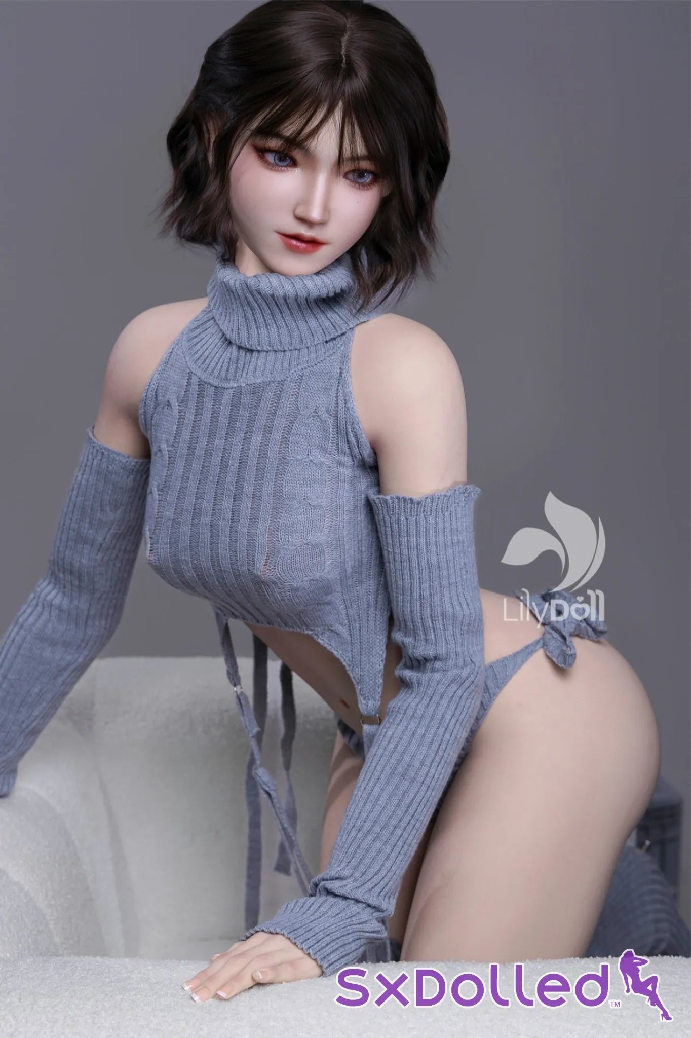 Freya D (B-Cup) (159cm) | Caucasian Short Hair Sex Doll | Lily Doll B-Cup / 159cm / Brunette Sex Doll