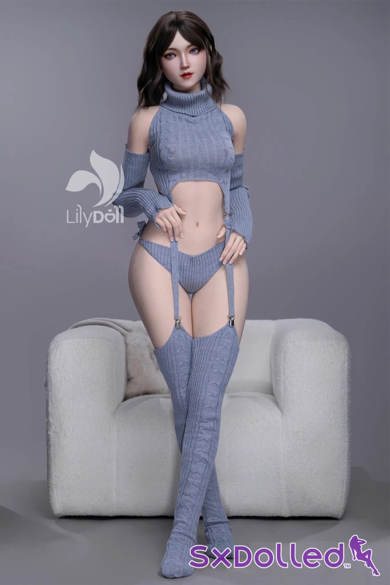Freya D (B-Cup) (159cm) | Caucasian Short Hair Sex Doll | Lily Doll B-Cup / 159cm / Brunette Sex Doll