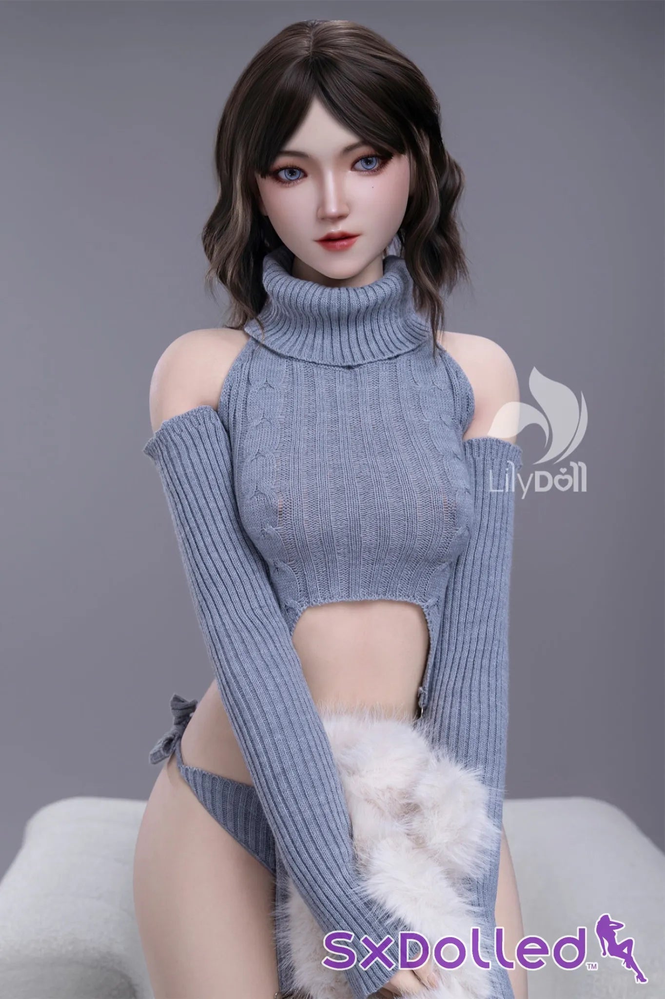 Freya D (B-Cup) (159cm) | Caucasian Short Hair Sex Doll | Lily Doll B-Cup / 159cm / Brunette Sex Doll