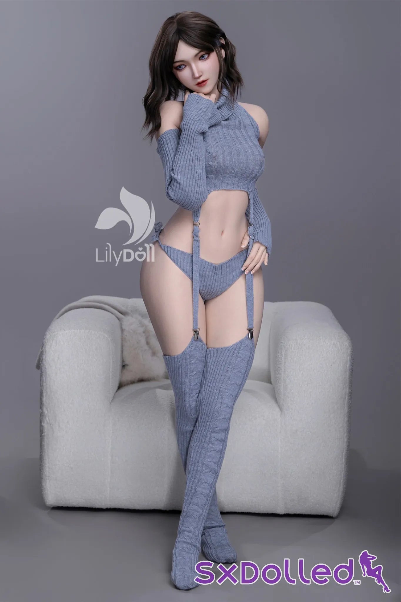 Freya D (B-Cup) (159cm) | Caucasian Short Hair Sex Doll | Lily Doll B-Cup / 159cm / Brunette Sex Doll
