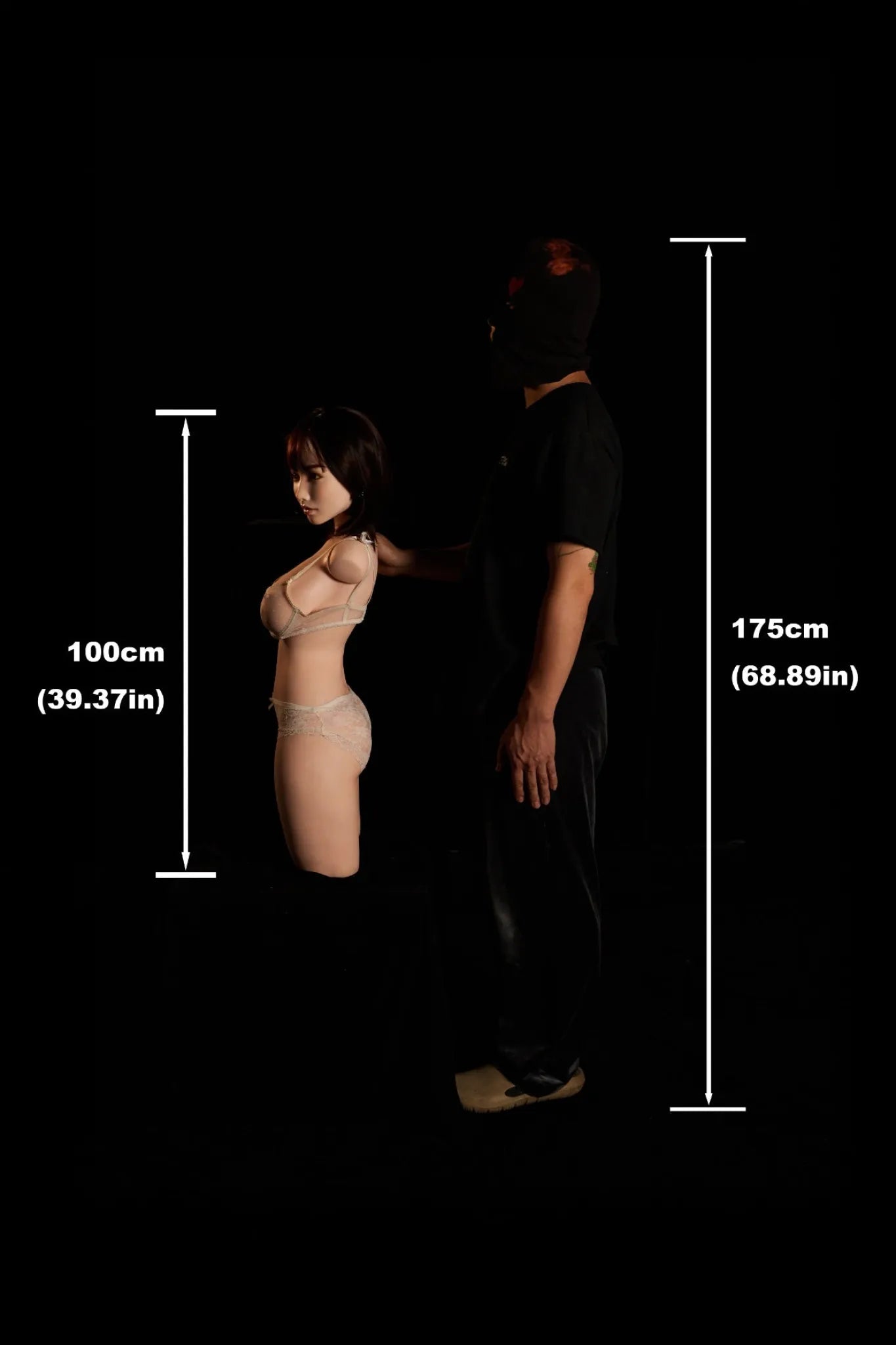 Fukada A (E-Cup) (100cm) | Asian Sex Doll Torso | Climax Doll E-Cup / 100cm / Brunette Sex Torso
