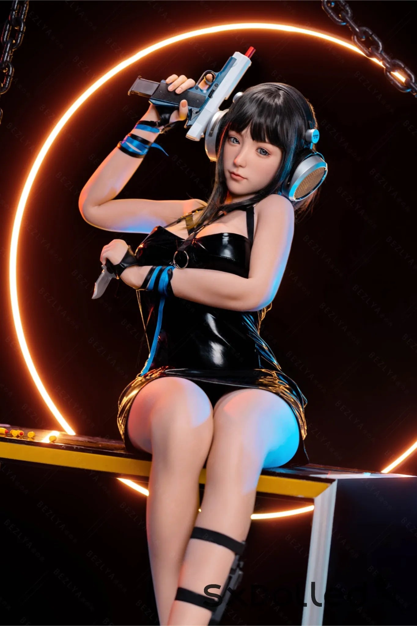 Fumiko (K-Cup) (155cm) | Sex Doll K-Cup / 155cm / Black Sex Doll