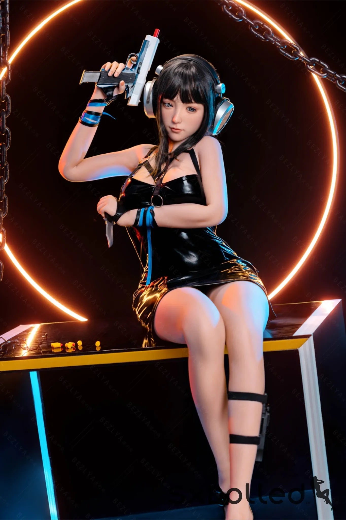 Fumiko (K-Cup) (155cm) | Sex Doll K-Cup / 155cm / Black Sex Doll