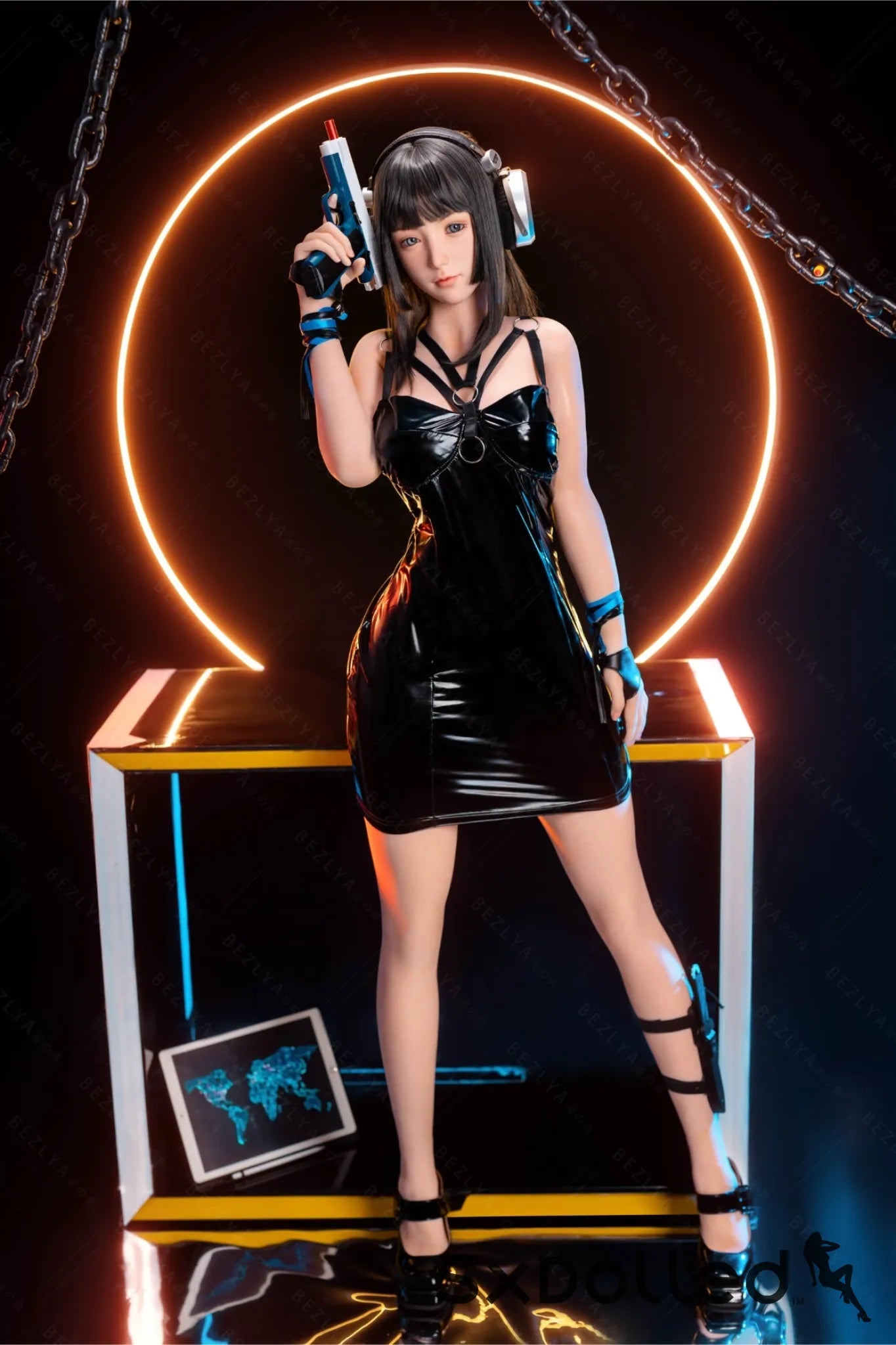 Fumiko (K-Cup) (155cm) | Sex Doll K-Cup / 155cm / Black Sex Doll