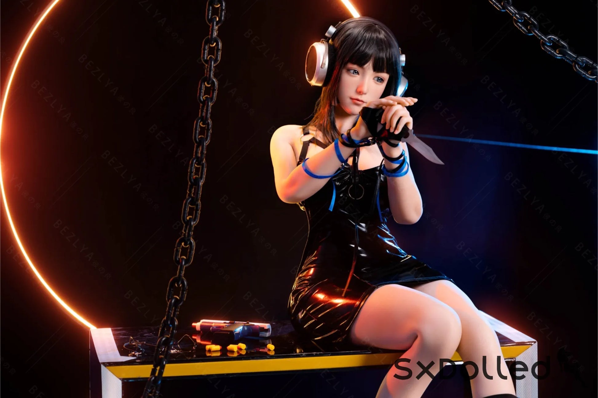Fumiko (K-Cup) (155cm) | Sex Doll K-Cup / 155cm / Black Sex Doll