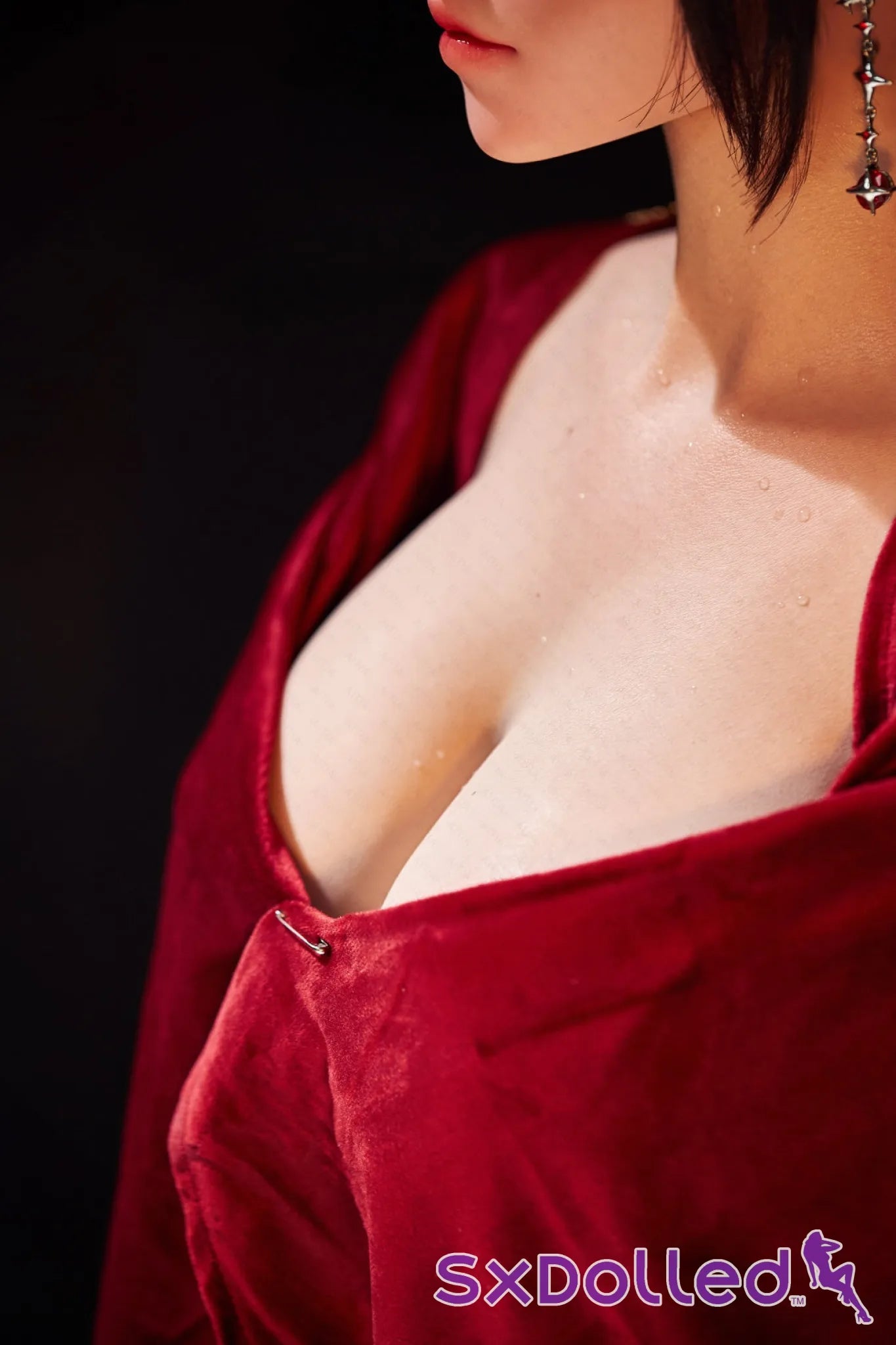 Galienne (G-Cup) (77cm) | Brunette Caucasian Sex Doll Torso | AITIA G-Cup / 77cm / Brunette Sex Torso