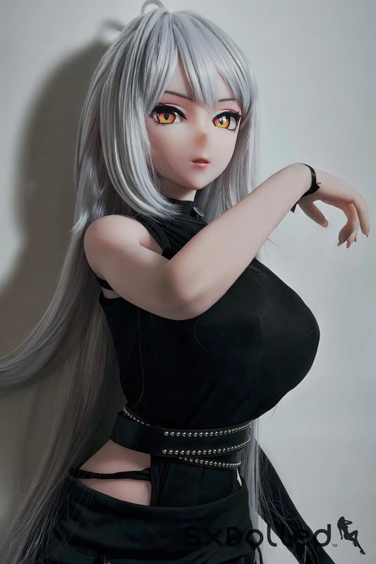 Genba Tokiko (E Cup) (148cm) | Silver Hair Anime Sex Doll | Elsa Babe E Cup / 148cm / Silver Sex Doll