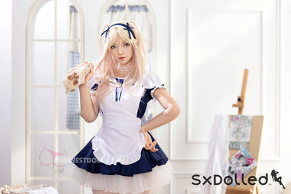Giselle A (A-Cup) (159cm) | Maid Cosplay Sex Doll | Funwest Doll A-Cup / 159cm / Blonde Sex Doll