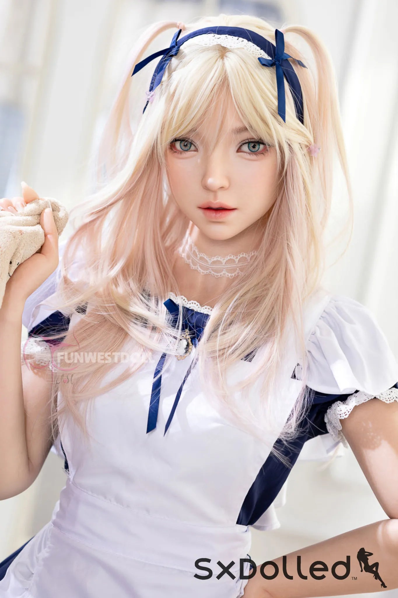 Giselle A (A-Cup) (159cm) | Maid Cosplay Sex Doll | Funwest Doll A-Cup / 159cm / Blonde Sex Doll