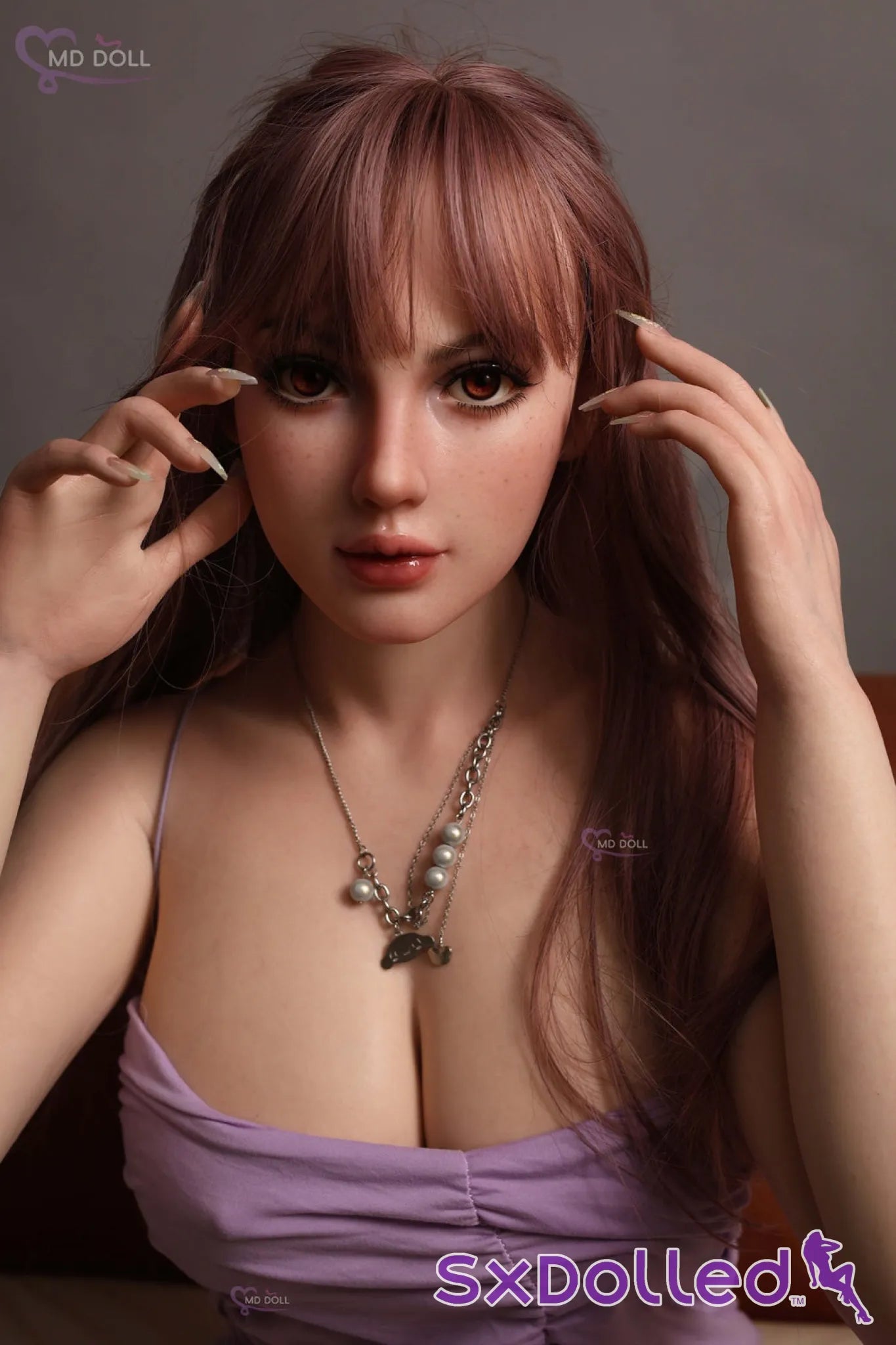 Grace A (C-Cup) (166cm) | Caucasian Party Girl Sex Doll | MD Doll C-Cup / 166cm / Brunette Sex Doll