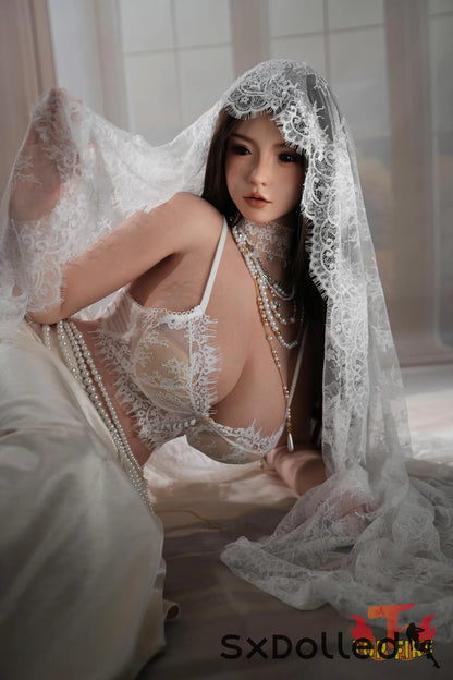 Grace C (I-Cup) (162cm) | Curvy Asian Bride Sex Doll | Top Fire Doll I-Cup / 162cm / Brunette Sex Doll