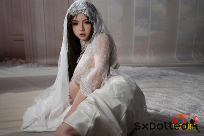 Grace C (I-Cup) (162cm) | Curvy Asian Bride Sex Doll | Top Fire Doll I-Cup / 162cm / Brunette Sex Doll