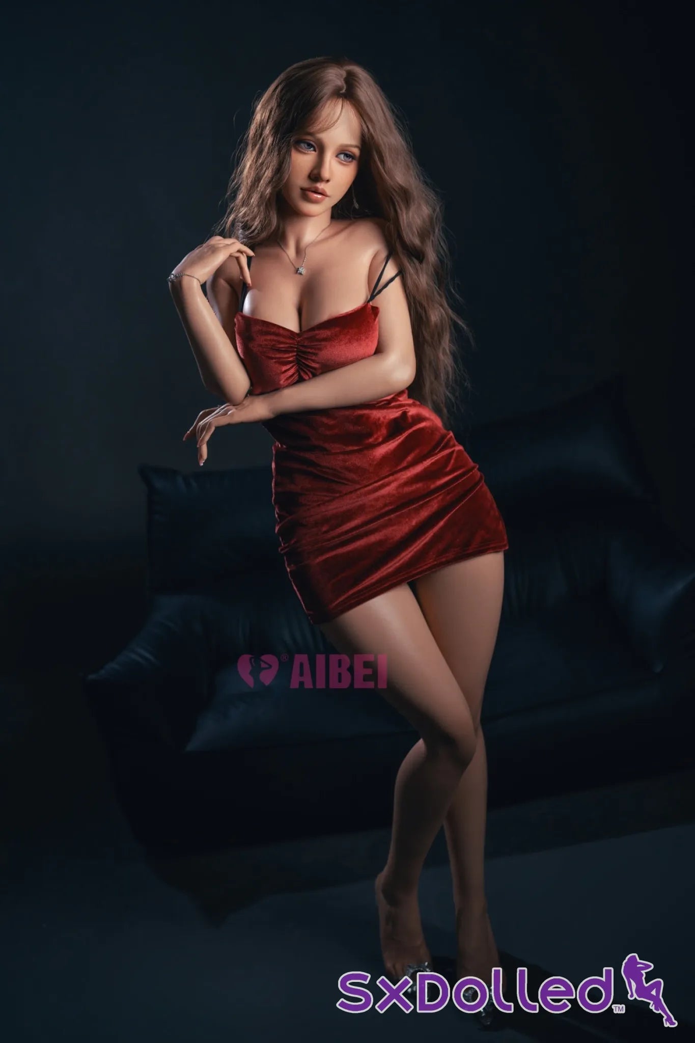 Grace E (F-Cup) (150cm) | Busty Caucasian Sex Doll | Aibei Doll - F-Cup / 150cm / Brunette - Sex Doll