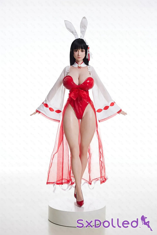 GuShiZhu A (M-Cup) (157cm) | Asian Bunny Cosplay Sex Doll | AITIA M-Cup / 157cm / Black Sex Doll
